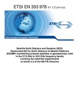 Die Norm ETSI EN 303978-V1.1.2 22.2.2013 Ansicht
