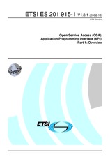 Die Norm ETSI ES 201915-1-V1.3.1 2.10.2002 Ansicht