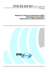 Die Norm ETSI ES 202951-V1.1.1 28.7.2011 Ansicht