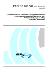 Die Norm ETSI ES 282007-V2.0.0 20.5.2008 Ansicht