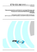 Die Norm ETSI ES 282010-V1.1.1 6.6.2006 Ansicht