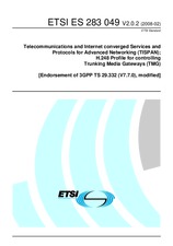 Die Norm ETSI ES 283049-V2.0.2 19.2.2008 Ansicht