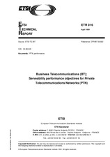 Die Norm ETSI ETR 016-ed.1 30.4.1991 Ansicht