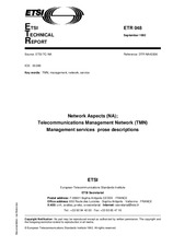 Die Norm ETSI ETR 048-ed.1 7.9.1992 Ansicht