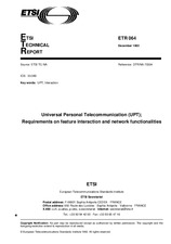 Die Norm ETSI ETR 064-ed.1 28.12.1992 Ansicht