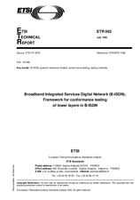 Die Norm ETSI ETR 092-ed.1 22.7.1993 Ansicht