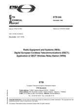 Die Norm ETSI ETR 246-ed.1 15.11.1995 Ansicht