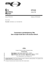 Die Norm ETSI ETR 248-ed.1 15.1.1996 Ansicht