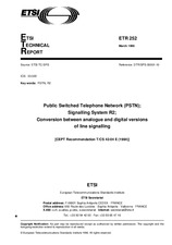 Die Norm ETSI ETR 252-ed.1 15.3.1996 Ansicht