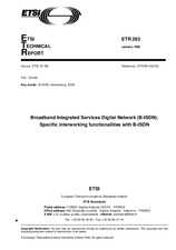 Die Norm ETSI ETR 263-ed.1 15.1.1996 Ansicht