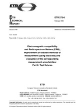 Die Norm ETSI ETR 273-6-ed.1 28.2.1998 Ansicht