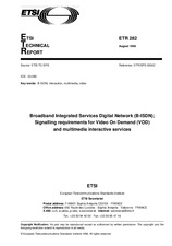 Die Norm ETSI ETR 282-ed.1 15.8.1996 Ansicht