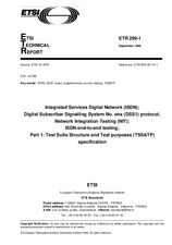 Die Norm ETSI ETR 299-1-ed.1 30.9.1996 Ansicht