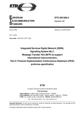 Die Norm ETSI ETS 300008-2-ed.1 30.9.1997 Ansicht