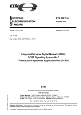 Die Norm ETSI ETS 300134-ed.1 22.12.1992 Ansicht