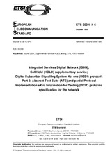 Die Norm ETSI ETS 300141-6-ed.1 31.10.1996 Ansicht