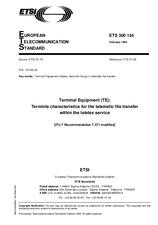 Die Norm ETSI ETS 300154-ed.1 15.2.1994 Ansicht