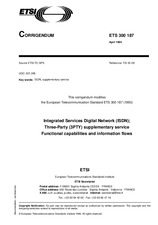 Die Norm ETSI ETS 300187-ed.1/Cor.1 15.4.1994 Ansicht