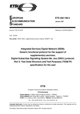 Die Norm ETSI ETS 300196-3-ed.1 30.1.1997 Ansicht