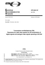 Die Norm ETSI ETS 300197-ed.1 12.4.1994 Ansicht