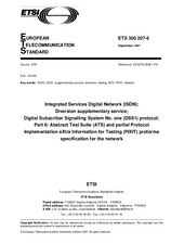 Die Norm ETSI ETS 300207-6-ed.1 30.9.1997 Ansicht