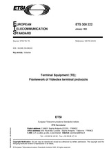 Die Norm ETSI ETS 300222-ed.1 31.1.1993 Ansicht