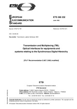 Die Norm ETSI ETS 300232-ed.1 1.6.1993 Ansicht