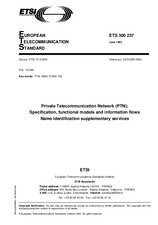 Die Norm ETSI ETS 300237-ed.1 1.6.1993 Ansicht