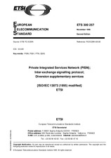 Die Norm ETSI ETS 300257-ed.2 15.11.1995 Ansicht