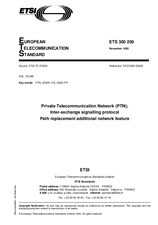 Die Norm ETSI ETS 300259-ed.1 29.11.1993 Ansicht