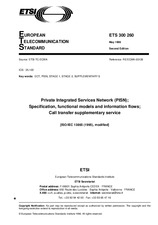 Die Norm ETSI ETS 300260-ed.2 30.5.1996 Ansicht