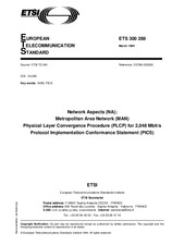 Die Norm ETSI ETS 300269-ed.1 24.3.1994 Ansicht