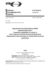 Die Norm ETSI ETS 300287-3-ed.1 15.12.1996 Ansicht