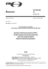 Die Norm ETSI ETS 300288-ed.1/Amd.1 5.6.1995 Ansicht