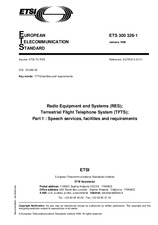 Die Norm ETSI ETS 300326-1-ed.1 15.1.1996 Ansicht