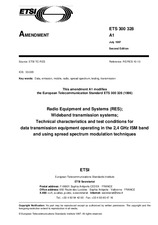 Die Norm ETSI ETS 300328-ed.2/Amd.1 15.7.1997 Ansicht