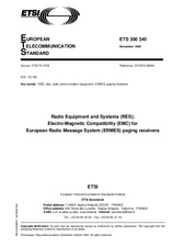 Die Norm ETSI ETS 300340-ed.1 15.11.1994 Ansicht