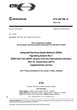 Die Norm ETSI ETS 300356-19-ed.1/Cor.1 15.3.1996 Ansicht