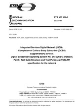 Die Norm ETSI ETS 300359-5-ed.1 31.10.1996 Ansicht