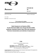 Die Norm ETSI ETS 3004332-ed.1/Amd.2 31.3.1997 Ansicht