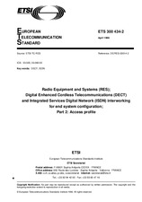 Die Norm ETSI ETS 300434-2-ed.1 30.4.1996 Ansicht