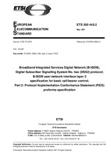 Die Norm ETSI ETS 300443-2-ed.1 15.5.1997 Ansicht