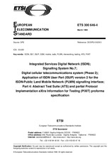 Die Norm ETSI ETS 300646-4-ed.1 15.3.1998 Ansicht