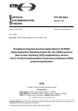 Die Norm ETSI ETS 300668-2-ed.1 15.9.1996 Ansicht