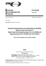 Die Norm ETSI ETS 300685-ed.1 31.1.1997 Ansicht