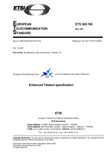 Die Norm ETSI ETS 300706-ed.1 30.5.1997 Ansicht