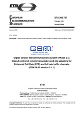 Die Norm ETSI ETS 300737-ed.2 28.2.1998 Ansicht