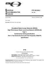 Die Norm ETSI ETS 300836-3-ed.1 15.5.1998 Ansicht