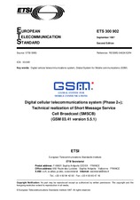 Die Norm ETSI ETS 300902-ed.2 15.9.1997 Ansicht