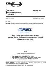 Die Norm ETSI ETS 300935-ed.1 30.5.1997 Ansicht